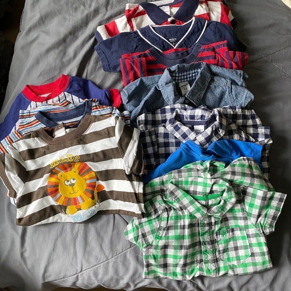 8 Multi branded onesies bundle